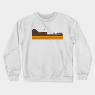70s Retro Tatooine Crewneck Sweatshirt